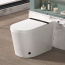 Smart Toilet With Bidet Built-In, Auto Flush, Heated Seat & Warm Air Drying by HouseOfZazla