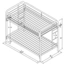 Celeste - Bunk Bed With Rung Ladder by HouseOfZazla