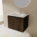 Floating Bathroom Vanity Combo, Towel Rack