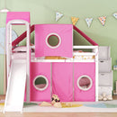 Loft Bed With Tent And Tower by HouseOfZazla