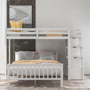 Loft Bed With Staircase And Storage by HouseOfZazla