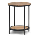 Jenna - Handcrafted Round Side Table