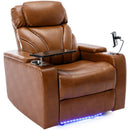 Power Motion Recliner Electric Power Recliner With USB Charging Port, Hidden Arm Storage, Convenient Cup Holder And tooth Speaker by HouseOfZazla
