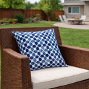 2 Pack Outdoor Throw Pillows, Waterproof & Fade-Resistant Patio Cushions (18x18 Inch) by HouseOfZazla