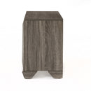 Lyndon - Weathered Grain Nightstand - Gray by HouseOfZazla