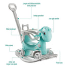 Rocking Horse for Toddlers - Balance Bike Ride-On Toy
