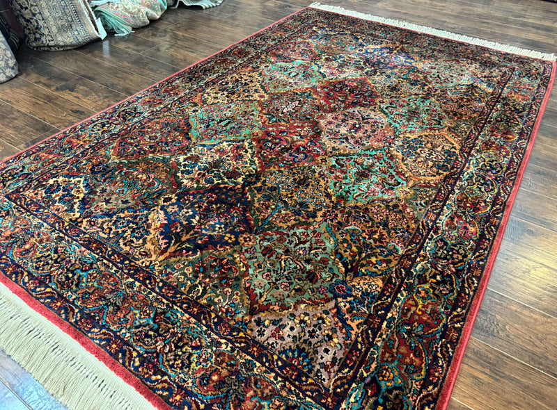 5.9 x 9 Karastan Rug Multicolor Panel Kirman