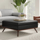 Owen - Multifunctional Square Coffee Table Storage Ottoman by Unique Piece Furniture