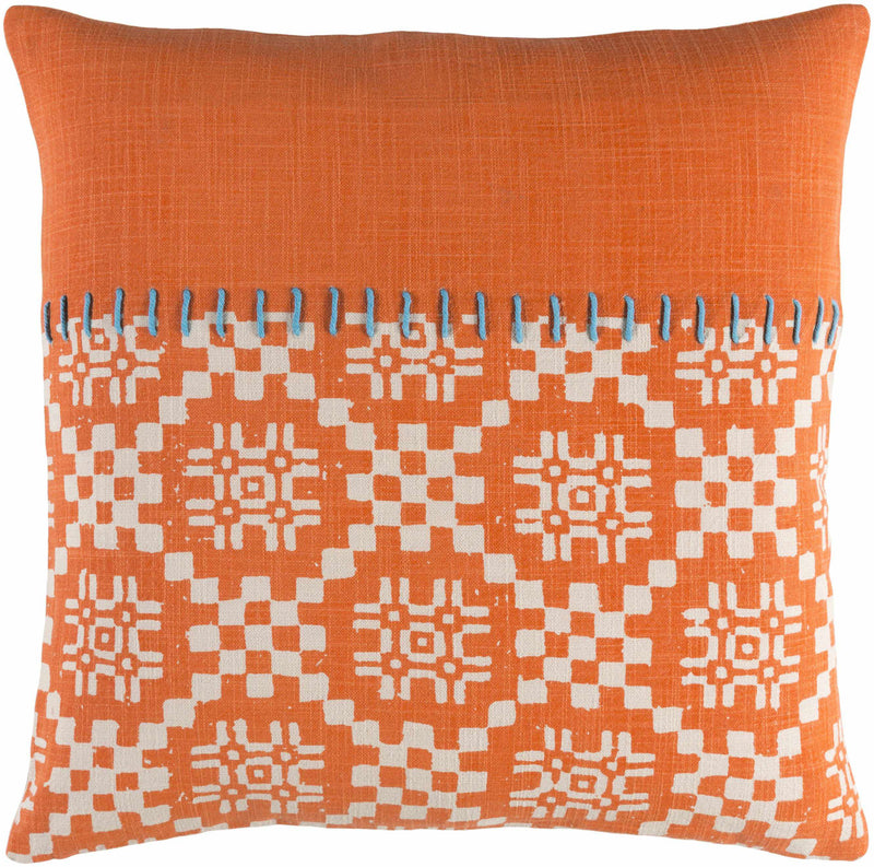 Ronse Bright Orange Pillow Cover