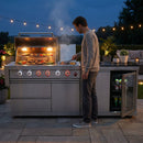 84-Inch Deluxe Stainless Steel Outdoor Kitchen Barbecue Island Grill by HouseOfZazla