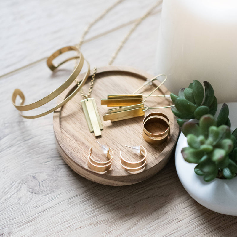 Honor Charm Threader Earrings