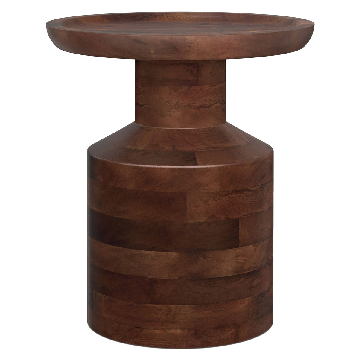 Haynes - Handcrafted Wooden Accent Table, photo 29 of 32