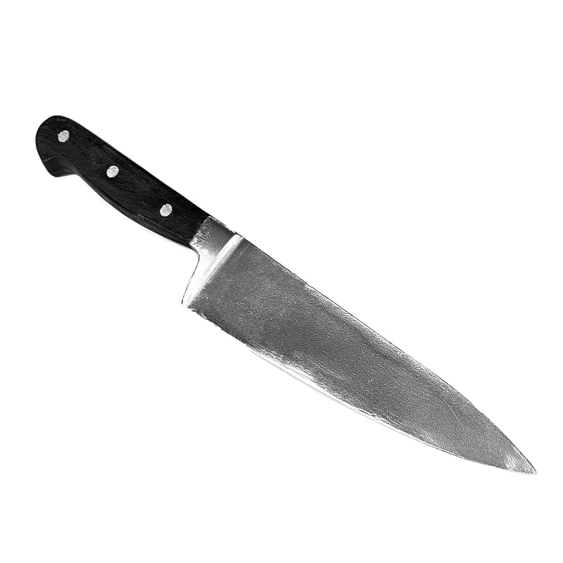 Plastic 13 Inch Chef’s Knife Silver Blade and Black Handle