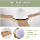 Indoor Outdoor Ceiling Fan With Light With Remote Control, Noiseless Reversible Motor, 6 Speed, 3 Color by HouseOfZazla