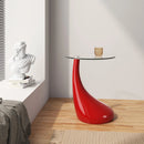 Lava - Accent Table With Curved Base by HouseOfZazla