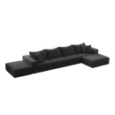 Oversized Sponge Cloud Sofa - Modern Sectional Couch Set