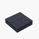 Stone Style Patio Deck Tiles For Porch (Set of 44) - Gray by HouseOfZazla
