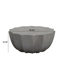 Modern Round Coffee Table For Indoor / Outdoor by HouseOfZazla