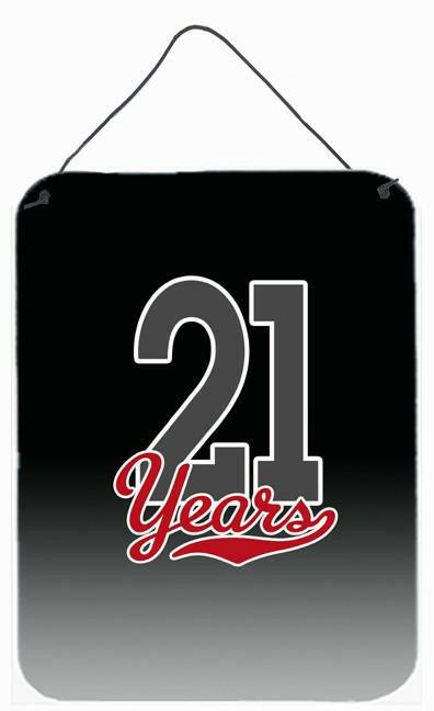 21 Years Wall or Door Hanging Prints CJ1084DS1216