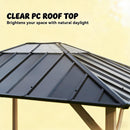 Spacious Outdoor Hardtop Gazebo