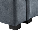 Isla - Fabric Sectional Sofa With Ottoman by HouseOfZazla