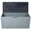 75 Gallon Resin Deck Box Storage Shed