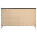 Malcolm - 6 Drawer Dresser Cabinet - Black by HouseOfZazla