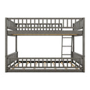 Bunk Bed With Ladder And Guardrails by HouseOfZazla