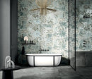 Deco Xl Blue Peony Look Porcelain Tiles 24x48