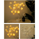 Decorative Flower Lamp with Soft Warm Light for Home Interiors