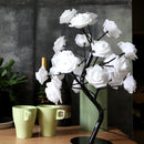 Decorative Flower Lamp with Soft Warm Light for Home Interiors