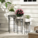 Decorative Flower Display Holder with Ceramic Top for Patio by LJGDeals