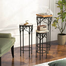 Decorative Flower Display Holder with Ceramic Top for Patio by DirectDeals