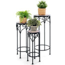 Decorative Flower Display Holder with Ceramic Top for Patio by LJGDeals