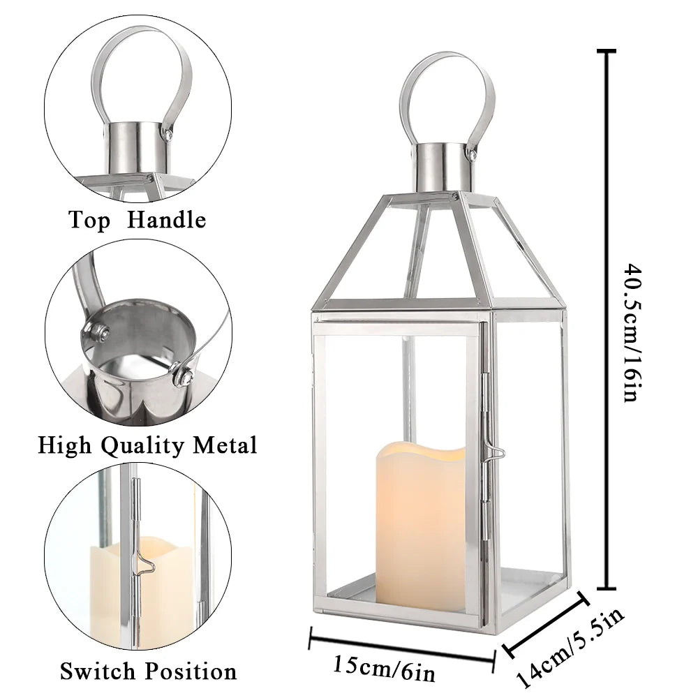 16 inch High Decorative Lantern, photo 9 of 20