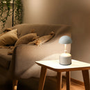 Set of 2 Rechargeable Mushroom Lamps