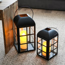 Set of 2 10.5&14''H Decorative Candle Lanterns