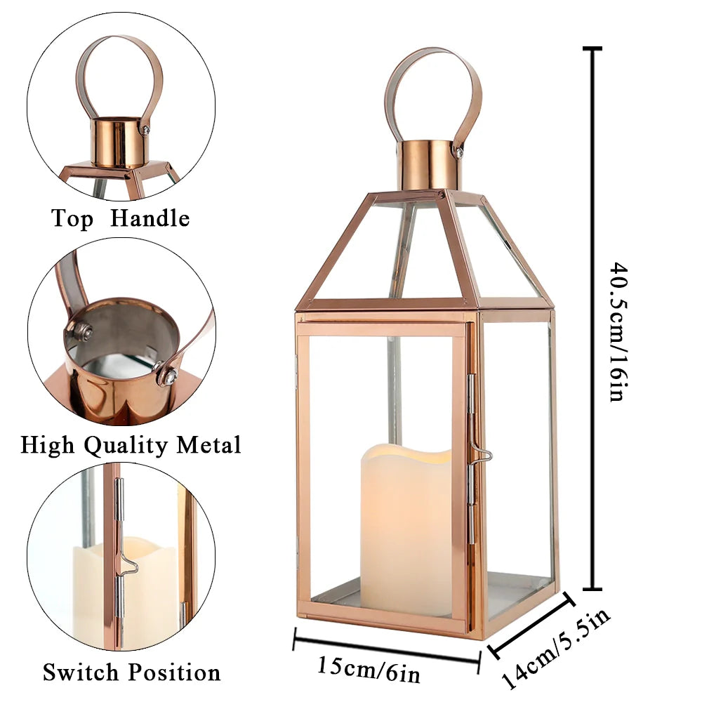 16 inch High Decorative Lantern, photo 6 of 20