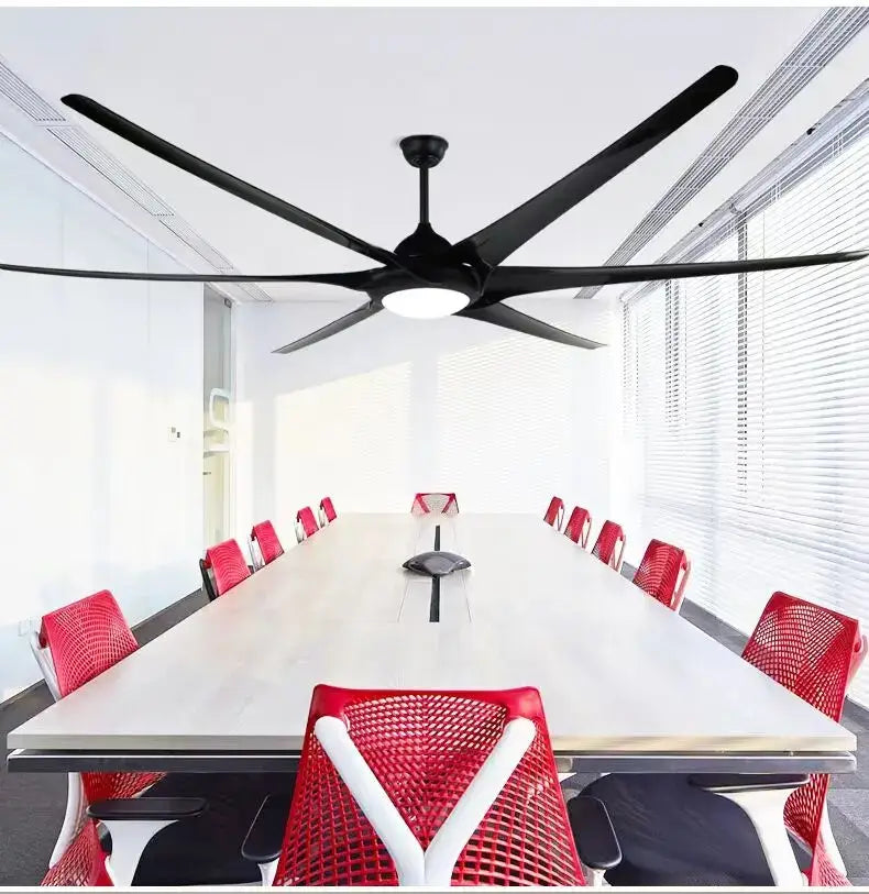 GobekUsa 100" Large Ceiling Fan with Light and DC Motor, photo 4 of 8