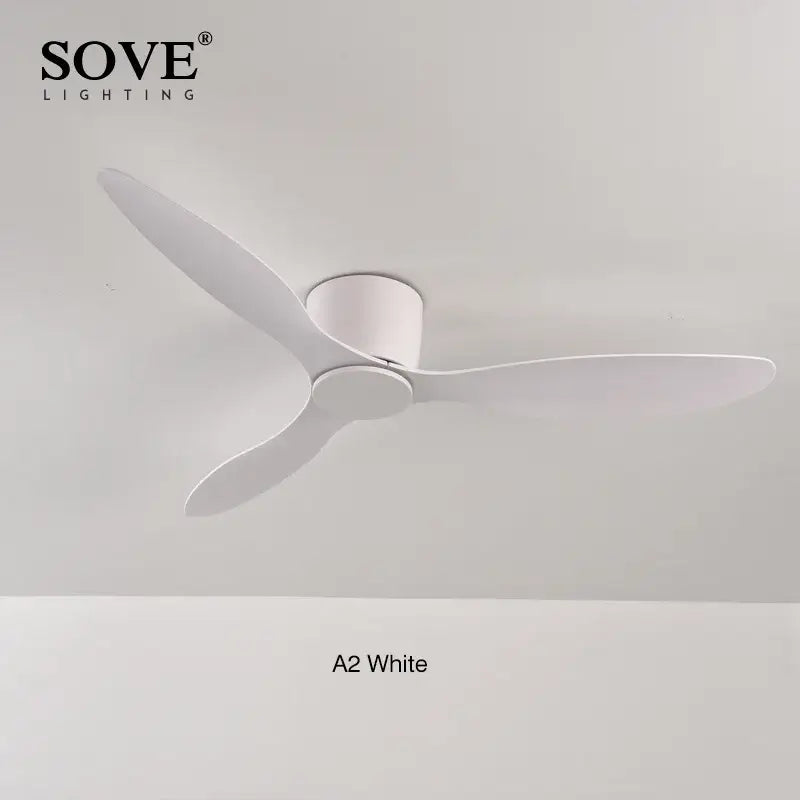 GobekUsa 17cm White DC Ceiling Fan with Remote Control - Simple and Ultra Thin, photo 14 of 14
