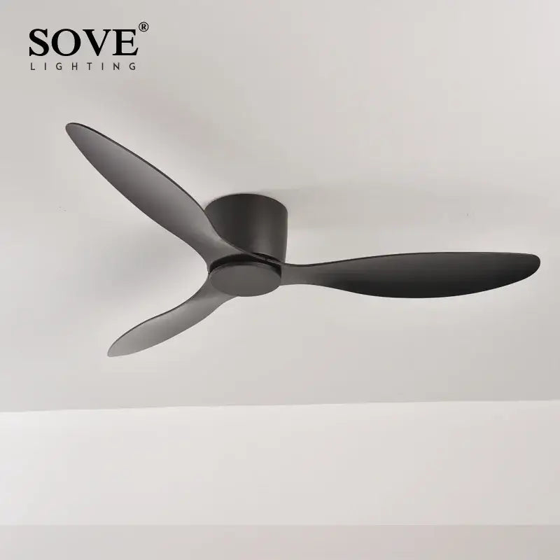 GobekUsa 17cm White DC Ceiling Fan with Remote Control - Simple and Ultra Thin, photo 13 of 14