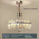 GobekUsa 2024 High-End Villa Crystal Chandelier with Hollow Design for Luxurious Living Rooms