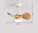 GobekUsa 22" Children Room LED Ceiling Fan Light Remote Control Small Fan Lamp