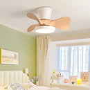 GobekUsa 22" Children Room LED Ceiling Fan Light Remote Control Small Fan Lamp