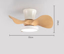 GobekUsa 22" Children Room LED Ceiling Fan Light Remote Control Small Fan Lamp