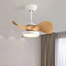GobekUsa 22" Children Room LED Ceiling Fan Light Remote Control Small Fan Lamp