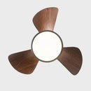 GobekUsa 22" Children Room LED Ceiling Fan Light Remote Control Small Fan Lamp