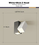 GobekUsa 22W Dimmable Square LED Ceiling Spot Light for Indoor Lighting