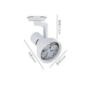 Modern black & white 35w led ceiling spot light retail display fixture by Decorbites