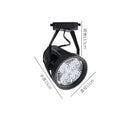 Modern black & white 35w led ceiling spot light retail display fixture by Decorbites